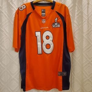 Nike Denver Broncos Peyton Manning XL Jersey Superbowl